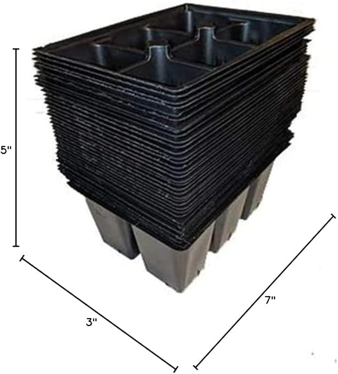 25 Sheets 36 Cell Seed Starter Trays 900 Total DEEP Extra Large Cells