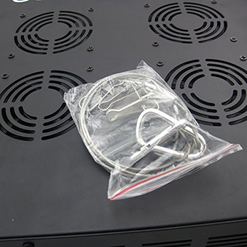 600W LED Plant Grow Light Panel For Hydroponic Garden Greenhouse Black(200pcsx3W leds)