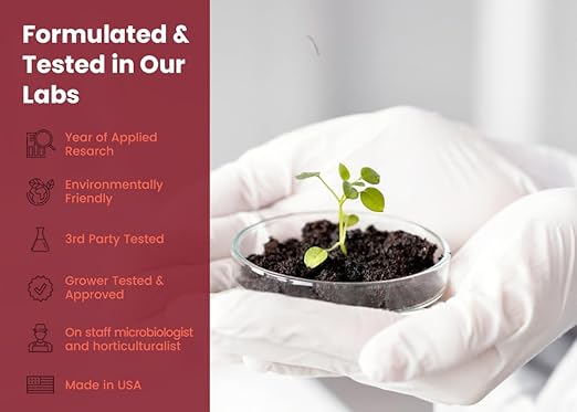 Continuum All-Natural Root Booster &amp Plant Probiotic |Boosts Growth Root Development Soil Health &amp Yields |Beneficial Bacteria Supplement for Strong Healthy Plants|Gardens Lawns Medicinal