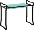 Padded Garden Kneeler and Seat Bench – Foldable Outdoor Stool with Comfortable Cushion for Planting Weeding and Harvesting Tasks