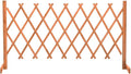 Expanding Freestanding Wooden Trellis Fence Garden ScreenGarden Plant Climb Trellis partition DecorativeGarden Trellis Fence Orange 59.1x31.5 Solid Firwood