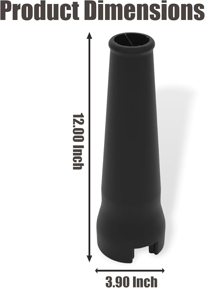 12 Inch Nozzle Compatible with Seese Jet Blower Blower Extension Tube Handheld Air Blower Long Reach Attachment