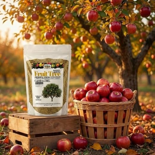 Old Cobblers Farm™ Wicked Organics 10-2-8 Fertilizer – Slow-Release Plant Food for All Fruit Trees – Boosts Root Strength Fruit Yield &amp Soil Health (5lbs|10lbs|15lbs|20lbs) (20lbs)