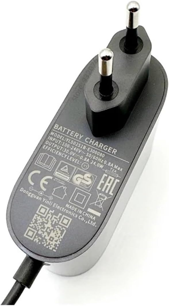 Original Charging Adapter with EU/UK/US Plug .Compatible for Dreame T10/T20/T20 Pro. Vacuum Cleaner Charger Spare Parts Accessories Brown.Charger(Us)(Charger)