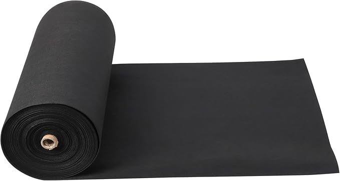 Geotextile Landscape Fabric 3ft x 100ft | 6oz PP Non-Woven Weed Barrier | 350N Tensile Strength &amp 440N Load Capacity for Driveway Stabilization French Drains Erosion Contro