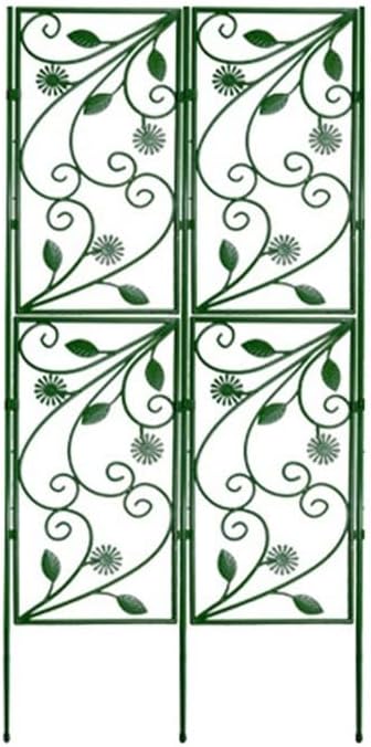 Rustproof Garden Trellis Climbing Plants - Plastic Support Frame Vegetables &amp Flowers - Indoor &amp Outdoor Use (120 x 38 cm)(90 * 38cm)