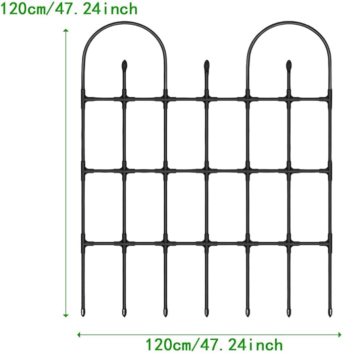 Outdoor Climbing Plants Trellis Plant Support for Climbing Vines Heavy Duty Sturdy Garden Trellis Tomato Support Structure 120cm Height