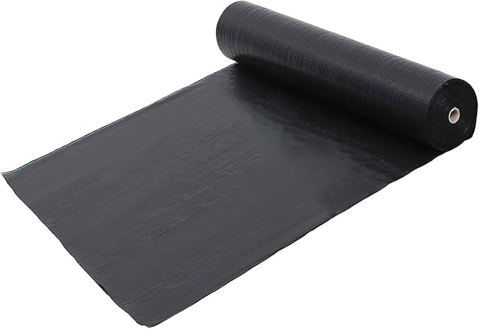 OUTLANE Weed Barrier Fabric Heavy Duty 13x108 Ft 5.8OZ Geotextile Fabric Under Gravel Garden Landscaping Fabric for Gravel Stabilization Landscaping Erosion Control &amp Ground Cover