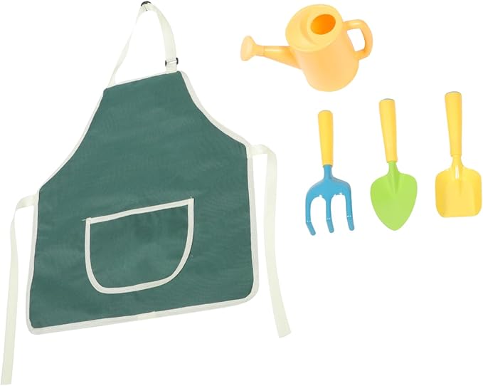 Mikikit Child-Friendly Mini Garden Tool Kit Shovel Small Rake Planting Accessories Easy to Use for Boys and Girls' Gardening Fun