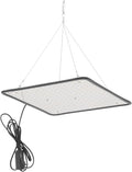 Garneck 225 LED Plant Grow Light Indoor Hanging Grow Lamp Adjustable Chain Ultra-Thin Red for Hydroponic and Household Plants