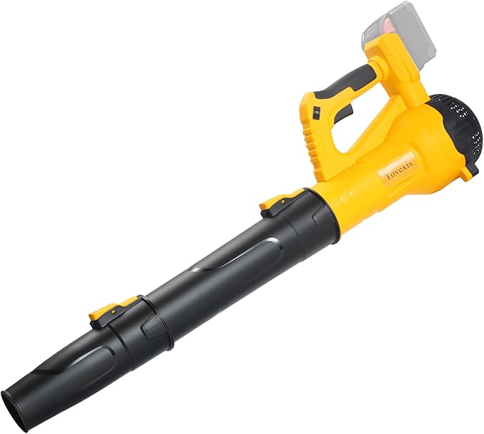 Leaf Blower Cordless for DEWALT Battery (No Battery) - 580CFM &amp 6 Speed Levels Electric Brushless Cordless Handheld Blower for Town Care Patio Blowing Leaves and Snow