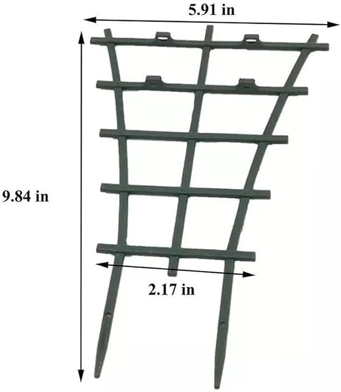 Liudan Plant Holder 2Pcs/Set Stackable Combined Climbing Grid Grid Potted Plant Support Garden Accessories Plant Trellis Garden Plant Support
