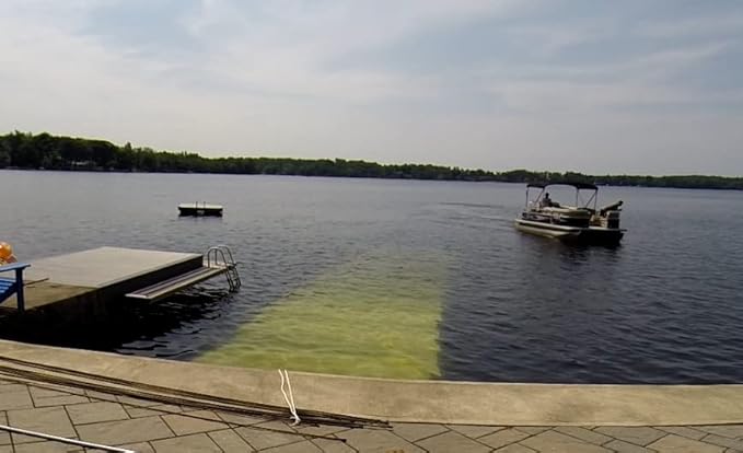 Aquatic Weed Control | Chemical-Free Vegetation Inhibitor for Lakes &amp Ponds | Benthic Barrier | Instant Weed Free Swimming (10.75 feet x 40 feet)