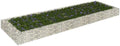 Gabion Raised PlanterGarden BedGalvanized Raised Garden BedPlanter Raised bedsGalvanized PlanterBed Galvanized Steel 118.1x39.4x7.9