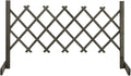 Garden Trellis Fence Wood Expandable Plant Support Climbing Lattices Wooden Decorative Divider Wall for Lawn Backyard Balcony Patio Outdoor Gray 47.2x23.6
