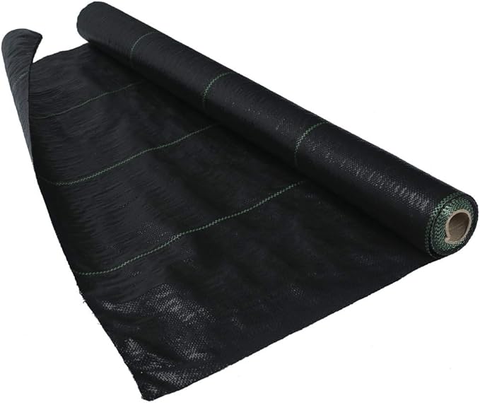 6.5ft x300ft Weed Barrier Landscape Fabric Heavy Duty Weed Block Gardening Mat Durable Weed Control Garden Cloth Gravel Weed Blocker Fabric Commercial Ground Fabric