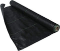 6.5x300ft Weed Barrier Landscape FabricsHeavy Duty Woven Landscape FabricDriveway Fabric Ground CoverGarden Ground Cover Weed Control Fabricsfor Patio Lawn Flower Bed Pathway Greenhouses (Black)