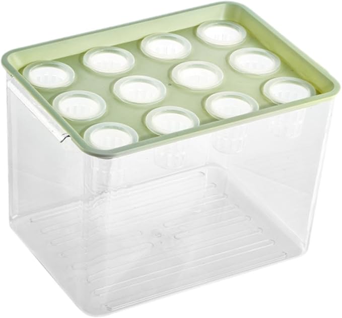 Hydroponic System Growing Kit Microgreens Growing Kit Garden Cabinet Box Easy to Use Indoor Hydroponics Tool for Vegetables Green Lid