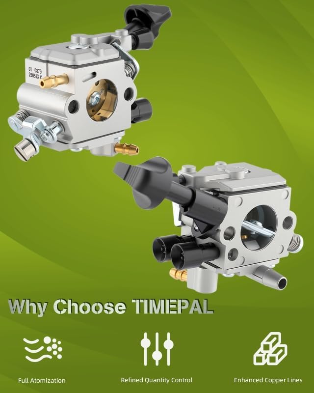 C1Q-S210 Carburetor Compatible with STIHL BR350 BR350Z BR430 BR450 SR430 SR450 Backpack Blower Replace Part# 4244 120 0606 for Zama C1Q-S210B C1Q-S209C Contain Full Set Repair Kit
