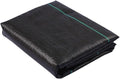 1pc Black Weed Barrier Landscape Fabric 1 * 10/20 Meters Heavy Duty Geotextile Fabric Garden Control Cloth(1MX20M)