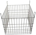 Garden Wire Compost Bin 30x30x24 inches Black Garden Bed Fencing