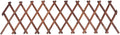 Expandable Carbonized Wood Garden Trellis Vine Climbing Plant Support 44cm X 22cm Thickened 0.9cm Outdoor Patio Fence for Flower and Vegetable Vines