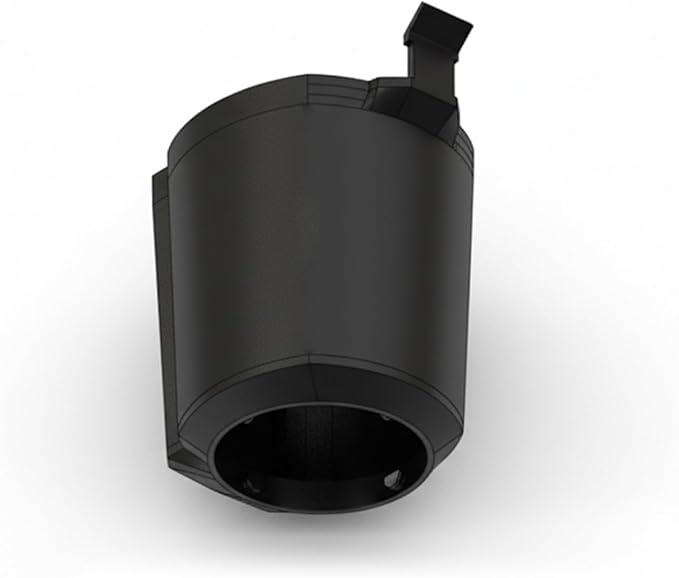 Short Blower Nozzle for Ryobi 40V 650/730CFM Leaf Blower—Compact Concentrator Nozzle Compatible with 650/730 CFM Models for Car Drying/Precision Blowing