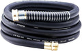 Leader Garden Hose 10ft x 3/4 Heavy Duty Short Water Hose Male to Female Fittings Five Layered Braiding for Durability 1000PSI Burst 300PSI Working (Black)