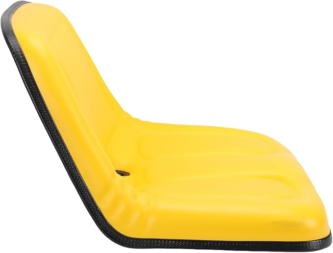 Akozon Mower Tractor Seat Yellow Replacement for 170 322 330 332 400 420 430 High Back Mower Seat 135001YE TY15863