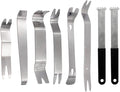 8PCS Paver Removal Tool SetStainless Steel Paver ExtractorMulti-Functional Pry Bar Set for Garden Lawn Yard Patio Brick Block Replacement with Black Storage Bag