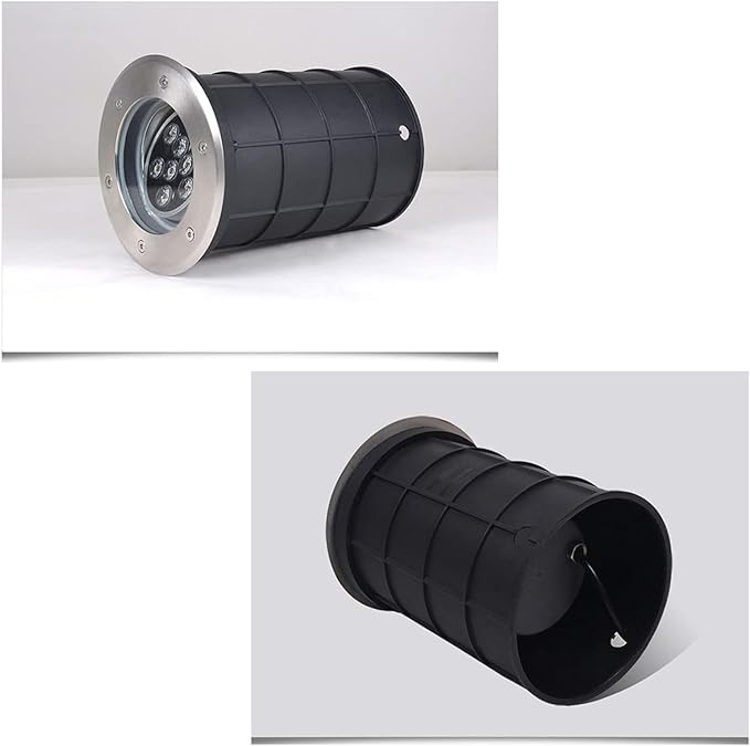Adjustable Angle LED Underground Lights - IP65 Waterproof Landscape Spotlights for Gardens Driveways Decks and Steps - Available in Warm Light 12W and 3W (AC85-265V)