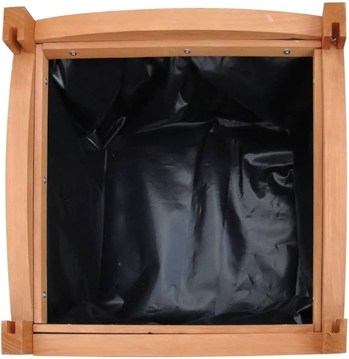 Wooden Raised Bed 11.8 x 11.8 x 11.8 Set of 2