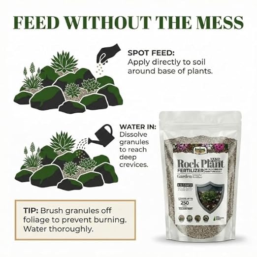 Old Cobblers Farm™ Wicked Growth Alpine/Rock Garden Plants Fertilizer - Designed for Hardy Growth and Vibrant Blooms in Thin Rocky soils (5 lbs | 10 lbs | 15 lbs | 20 lbs) (20 lbs)