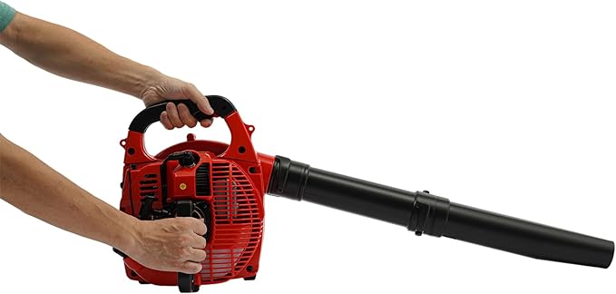 Handheld Gas Leaf Blower for Lawn Care 25.4-cc 1-HP 2-Cycle Gas Powered Leaf Blower Hand Blower for Lawn Care Snow Blowing Yard Cleaning