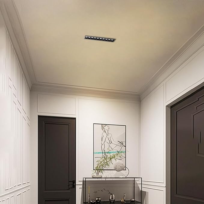 Spotlight Square Flush Mount Accent Spotlighting Fixture Linear Directio l Spotlights Hallway Lamps Indoor for Living Room Office