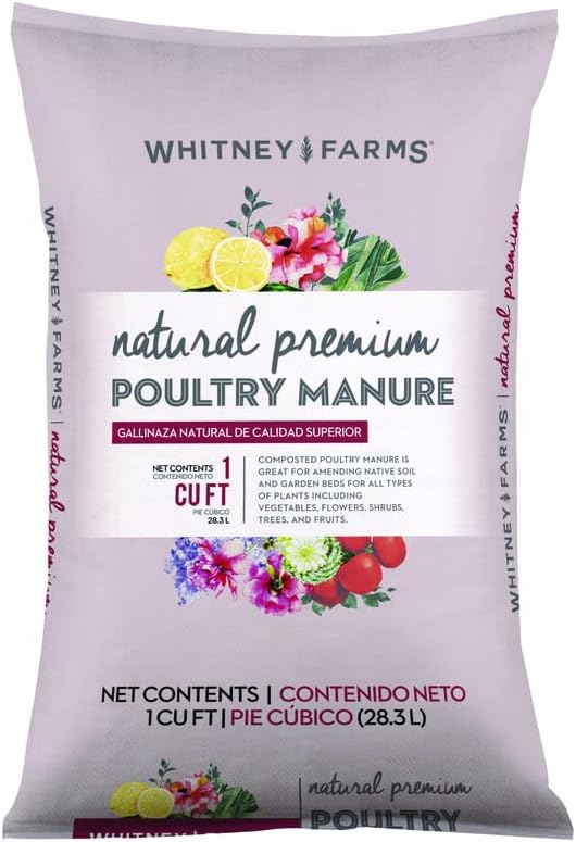 Whitney Farms Organic Soil Conditioner 8 sq. ft. 28.3 - Total Qty: 1