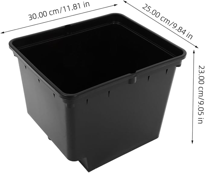 Milisten 1set Hydroponic Soilless Cultivation Buckets for Vegetables Fruits Easy Assembly Growing Box for Balcony Greenhouse Material No Lid