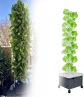 Hydroponics Growing System 15 Floors 45 Holes Hydroponics Tower Set Hydroponic Growing Garden Hydroponic Growing Vertical Tower Hydroponic Growing Kit for Indoor Suitable for Indoor Home