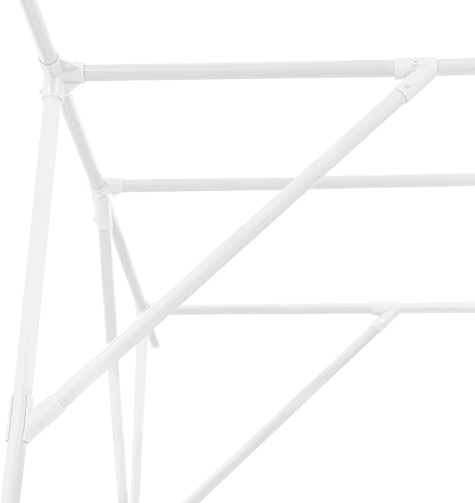 Garden Arch Trellis for Climbing Plants 90.5 Inch Tall Grape Vine TrellisPlant Support RackFruits Vegetable Beans Cucumber for Raised Bed (White)