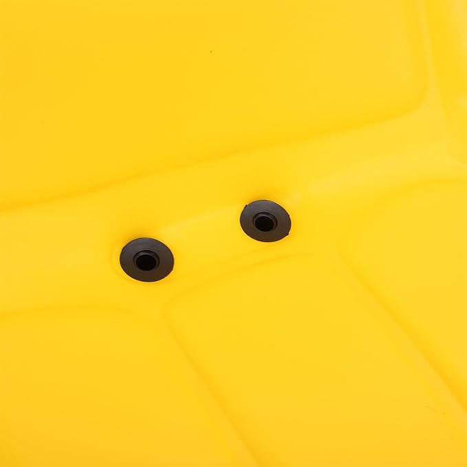 Akozon Mower Tractor Seat Yellow Replacement for 170 322 330 332 400 420 430 High Back Mower Seat 135001YE TY15863