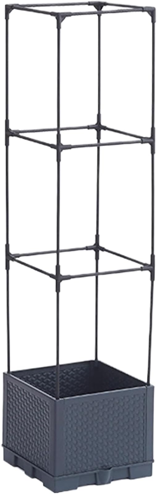 Planter Raised Beds | with Trellis Self-Watering Cage - Outdoor Plant Raised Garden Bedsfor Tomato Cucumber Pea Grape Vines Vegetable Flower Fruit Potted Indoor