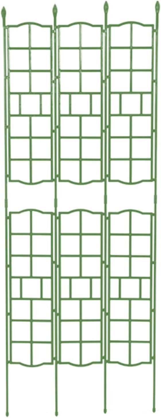 Garden Trellis For Indoor And Outdoor H: 90 120 150cm Foldable Potted Plant Support Stand With PP Mesh Plant Lattice Fence For Climbing Plants Roses Vegetables Flowers Clematis(Size:50x150cm(19.