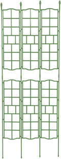 Garden Trellis For Indoor And Outdoor H: 90 120 150cm Foldable Potted Plant Support Stand With PP Mesh Plant Lattice Fence For Climbing Plants Roses Vegetables Flowers Clematis(Size:50x150cm(19.