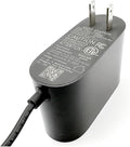 Original Charging Adapter with EU/UK/US Plug .Compatible for Dreame T10/T20/T20 Pro. Vacuum Cleaner Charger Spare Parts Accessories Brown.Charger(Us)(Us)