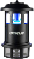 DynaTrap DT1750 Mosquito &amp Flying Insect Trap – Kills Mosquitoes Flies Wasps Gnats &amp Other Flying Insects – Protects up to 3/4 Acre Black
