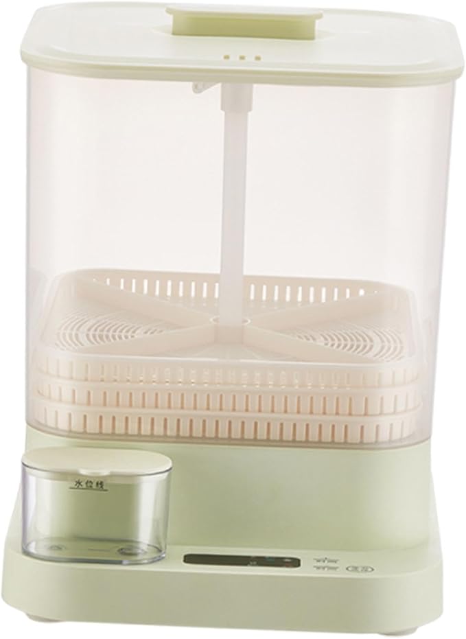Bean Sprouts Machine 3 Seasonal Modes 360 Degree Spray Multipurpose Automatic Bean Sprouts Maker Kit for Beans