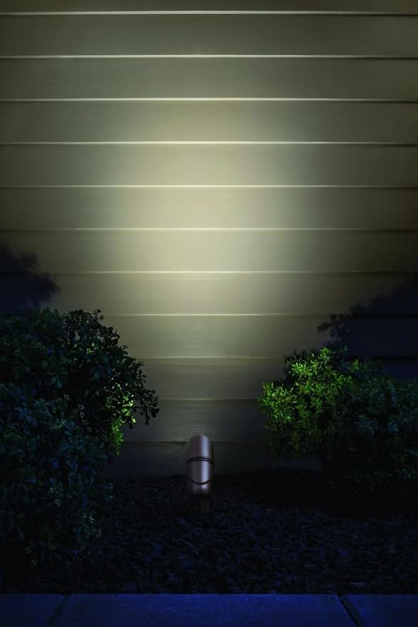 Kichler 16019CBR27 Transitional LED Landscape Accent from Landscape LED Collection in Brass Finish 6.00 inches