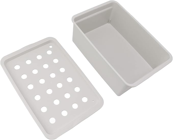 Hydroponics Growing System 24 Holes Gray Hydroponic System Planter Box with Timer and Oxygen Pump for Fast Plant Growth (US Plug 110V)