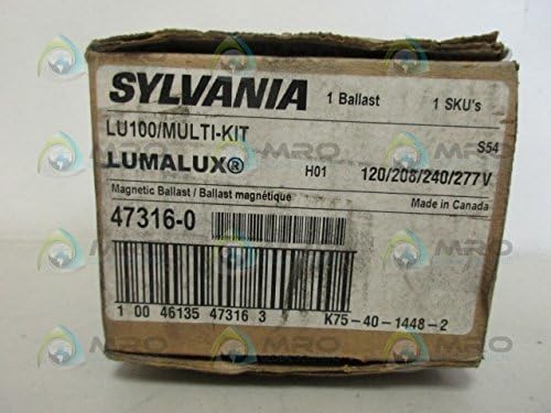 SYLVANIA LU100/MULTI-KIT BALLASTNEW IN BOX