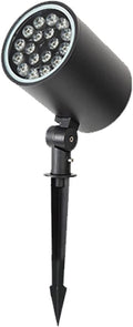 Ceiling LampOutdoor LED Landscape Lights Plugin Adjustable 90 Degree Waterproof Spotlight for Gardens Courtyards Terraces Red Light 18W IP65 Rated